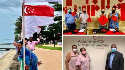 U.S. Fulbrighters in Singapore, 2022